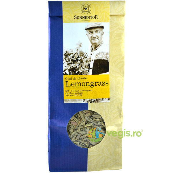 Ceai Lemongrass BIO 80gr, SONNENTOR, Alimente BIO/ECO, 1, Vegis.ro
