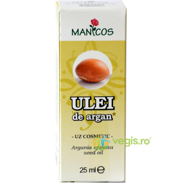 Ulei De Argan Bio 25ml, MANICOS, Cosmetice Par, 1, Vegis.ro