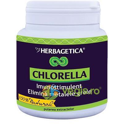 Chlorella 200cps, HERBAGETICA, Capsule, Comprimate, 1, Vegis.ro