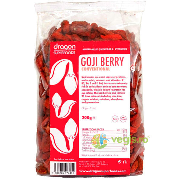 Goji Berry Raw Bio 100g, OBIO, Produse BIO, 1, Vegis.ro