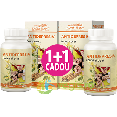 Antidepresiv 60cpr 1+1 Gratis, DACIA PLANT, Pachete 1+1, 1, Vegis.ro