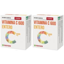 Pachet Vitamina C 600mg Entero 30cps+30cps QUANTUM PHARM