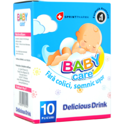 Baby Care Delicious Drink 10 plicuri SPRINT PHARMA
