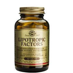 Lipotropic Factors 50tb (Factori lipotropici) SOLGAR