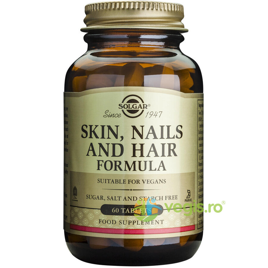 Skin Nails And Hair Formula 60tb (Formula pentru piele, unghii si par)