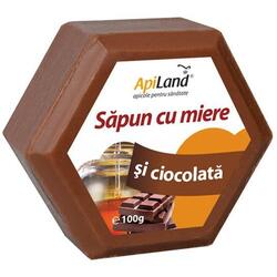 Sapun Natural Cu Miere Si Ciocolata 100gr APILAND