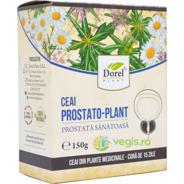 Ceai Prostato-Plant 150gr, DOREL PLANT, Pentru Barbati, 1, Vegis.ro