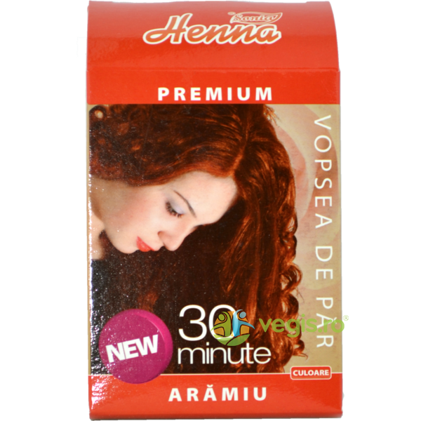 Vopsea Par Henna Sonia Premium Aramiu 60gr, KIAN COSMETICS, Cosmetice Par, 1, Vegis.ro