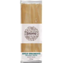 Spaghete din Grau Alb Spelta Ecologice/Bio 500g BIONA