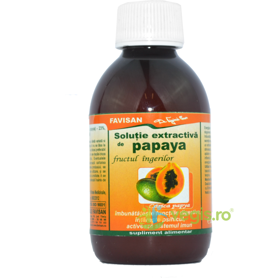 Solutie Extractiva De Papaya 200ml