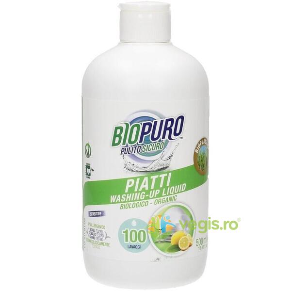 Detergent pentru Vase Ecologic/Bio 500ml, BIOPURO, Detergent Vase, 2, Vegis.ro
