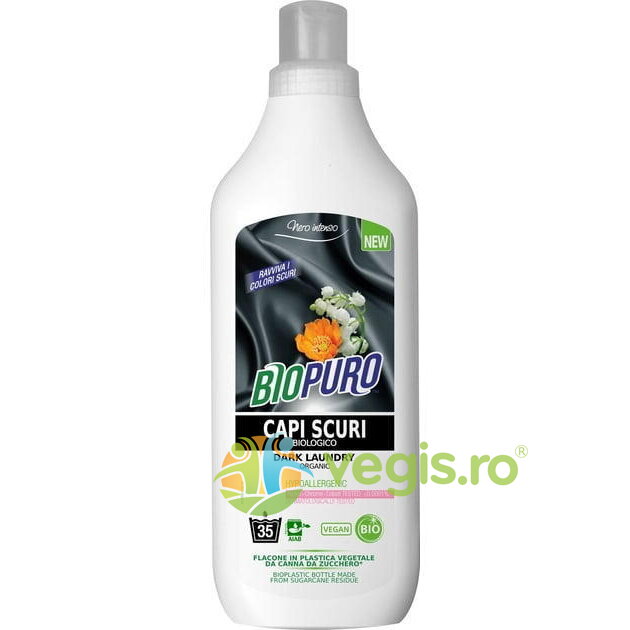 Detergent pentru Rufe Negre Ecologic/Bio 1000ml 1000ml| Detergenti