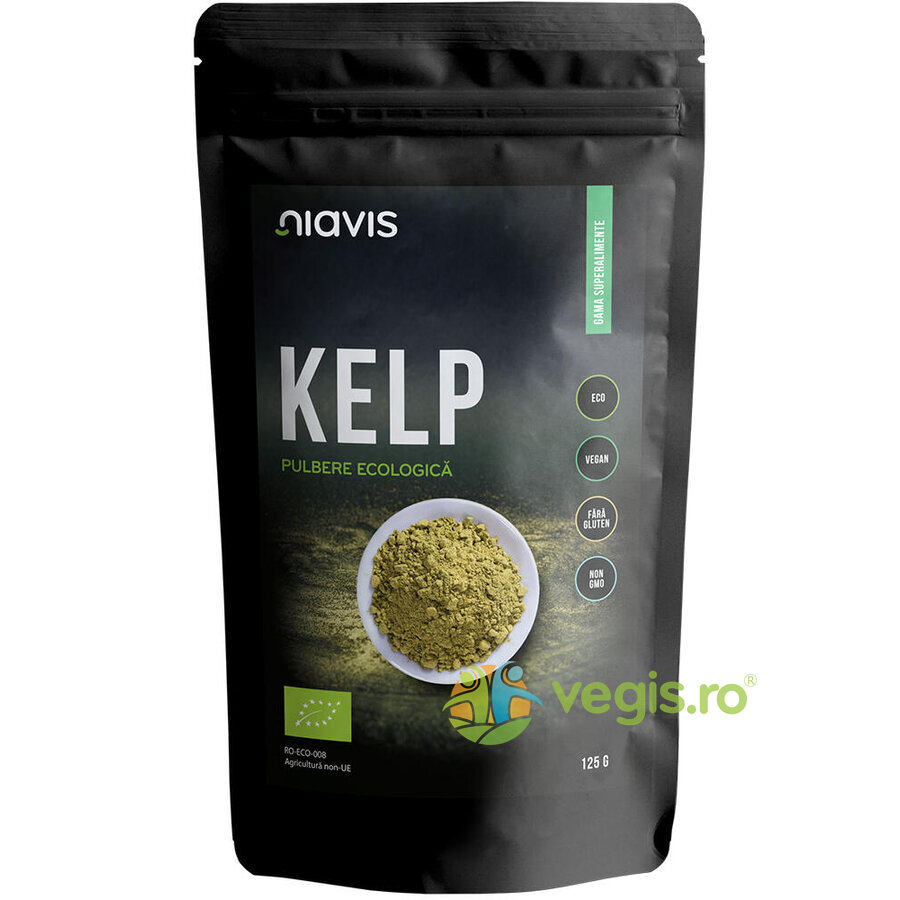 Kelp (Varec) Pulbere Ecologica/Bio 125g Niavis