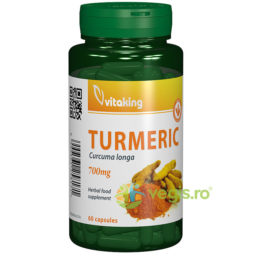Curcuma (Turmeric) 700mg 60cps 60cps Capsule, Comprimate