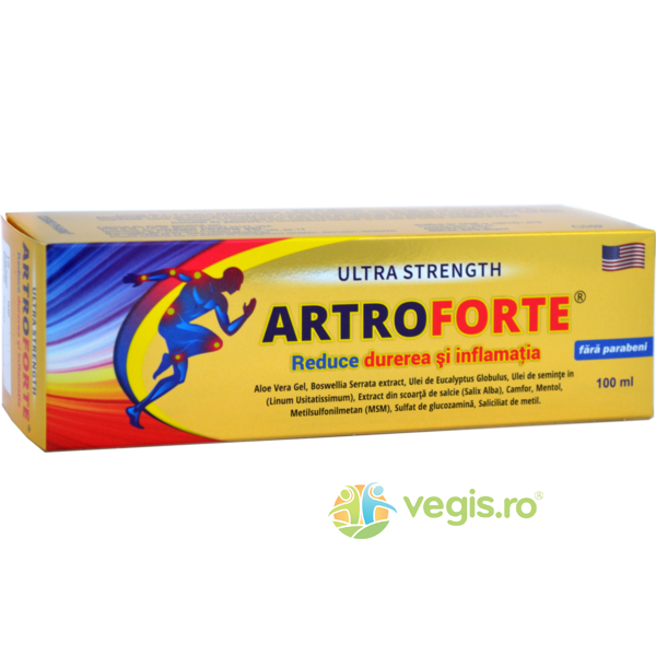 Artroforte Crema pentru Articulatii 100ml, COSMOPHARM, Unguente, Geluri Naturale, 1, Vegis.ro
