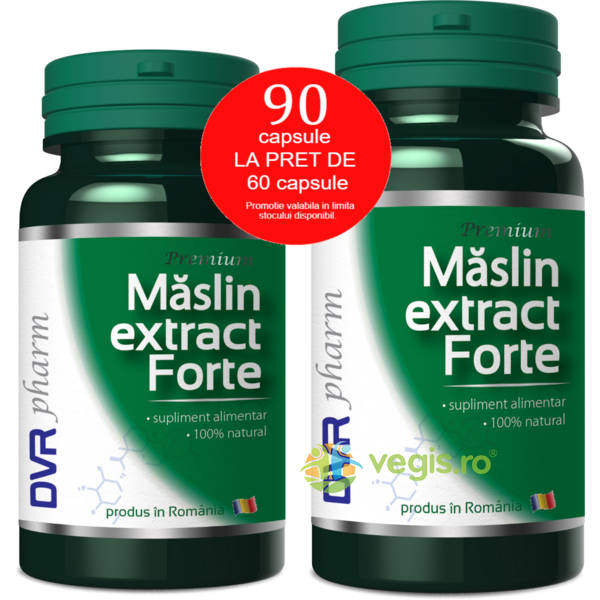 Maslin Forte Extract Pachet 90 de capsule la pret de 60 de capsule, DVR PHARM, Capsule, Comprimate, 1, Vegis.ro