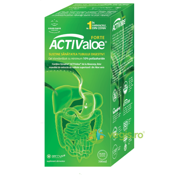 Activ Aloe Forte 500ml Good Days Therapy,, BIOPOL, Suplimente Lichide, 1, Vegis.ro