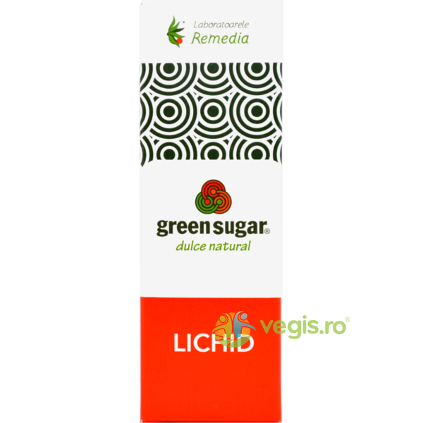 Green Sugar Lichid 50ml, REMEDIA, Fara Zahar, 1, Vegis.ro