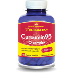 Curcumin 95 C3 Complex 120cps HERBAGETICA