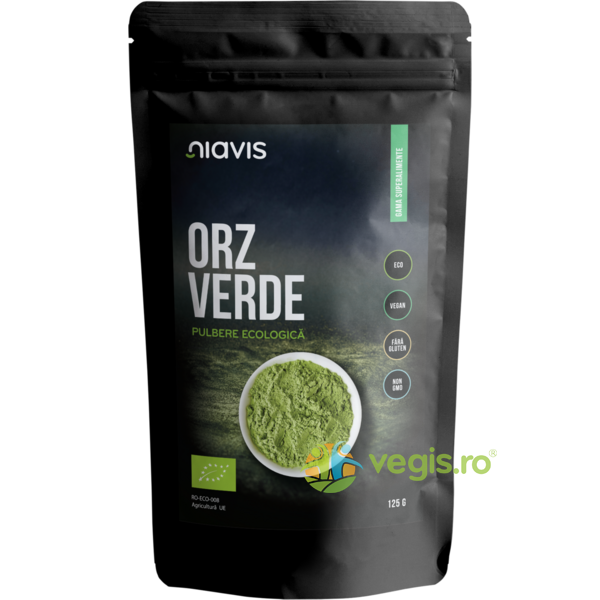Orz Verde Pulbere Ecologica/Bio 125g, NIAVIS, Produse Vegane, 1, Vegis.ro