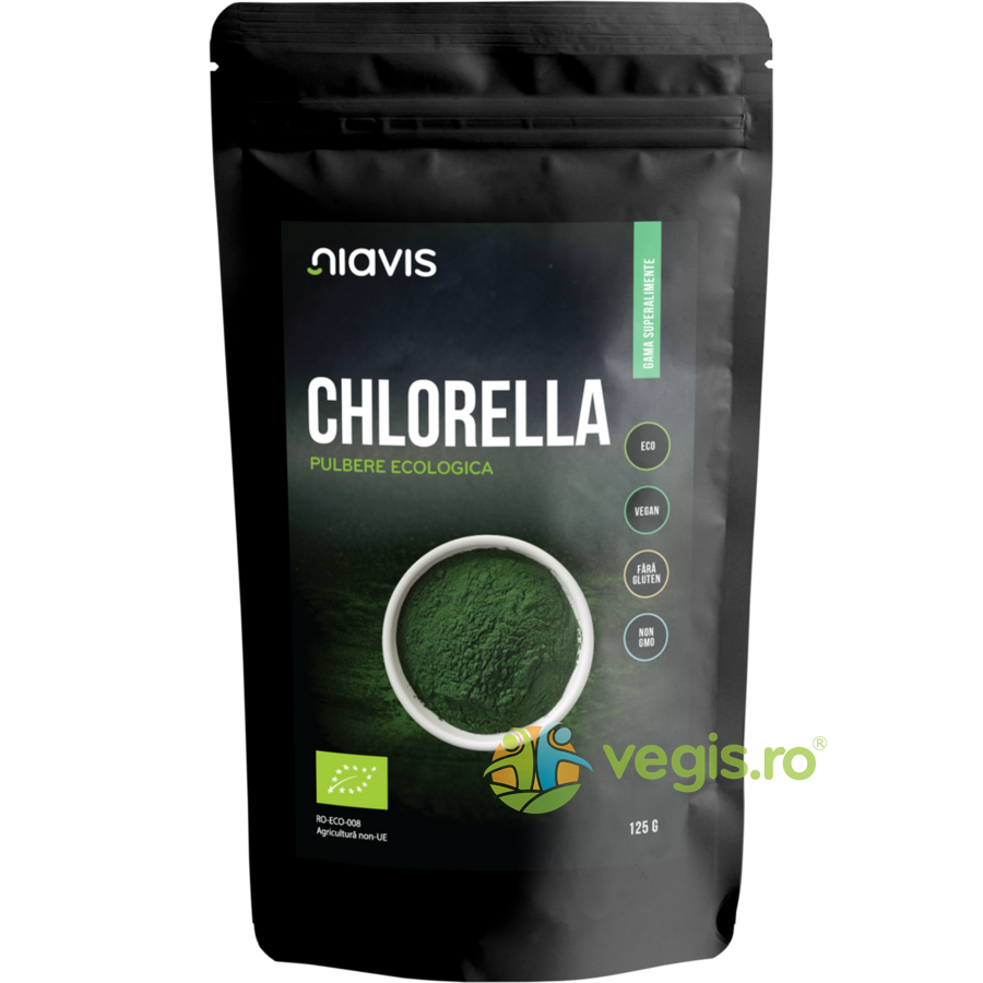 Chlorella Pulbere Ecologica/Bio 125g