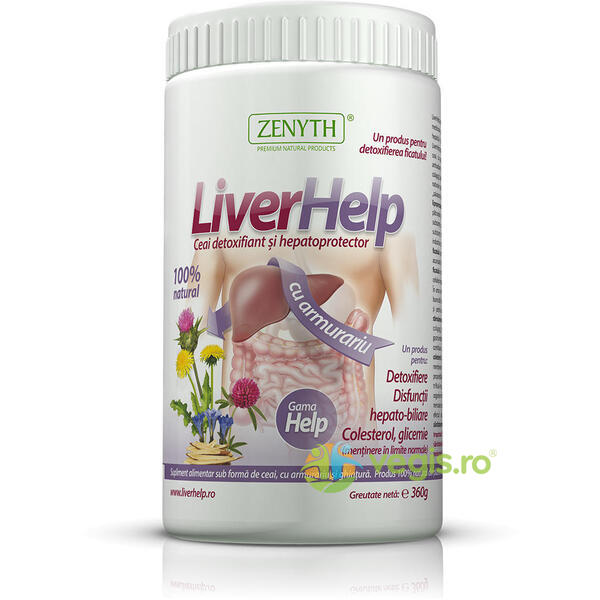 Liver Help 360g, ZENYTH PHARMA, Vitamina B12, 1, Vegis.ro