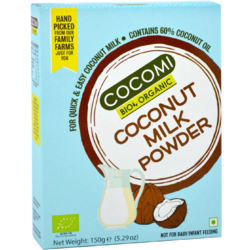 Lapte Praf de Cocos Ecologic/Bio 150g COCOMI