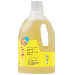 Detergent Lichid pentru Rufe Colorate cu Menta si Lamaie Ecologic/Bio 1.5L SONETT