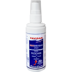 Spray Antitranspirant Pentru Picioare 100ml FAVISAN