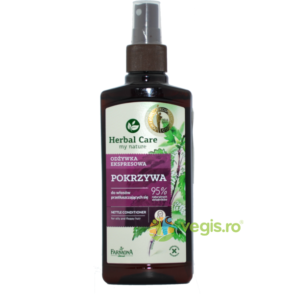 Herbal Care Balsam Spray Pentru Par Gras Cu Extract De Urzica  200ml, FARMONA, Cosmetice Par, 1, Vegis.ro