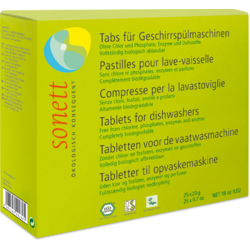 Tablete pentru Masina de Spalat Vase Ecologic/Bio 500g (25x20g) Sonett