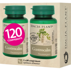 Pachet Gastrocalm 60cpr+60cpr DACIA PLANT