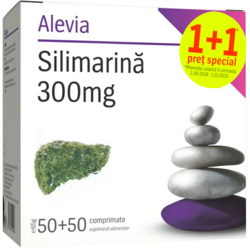 Pachet Silimarina 300mg 50cpr+50cpr ALEVIA