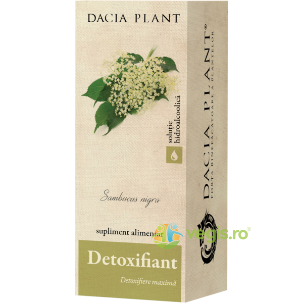 Detoxifiant Remediu 200ml, DACIA PLANT, Tincturi compuse, 2, Vegis.ro