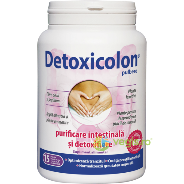 Detoxicolon 450g, DACIA PLANT, Detoxifiere, 2, Vegis.ro