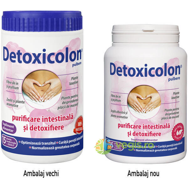 Detoxicolon 450g, DACIA PLANT, Detoxifiere, 2, Vegis.ro