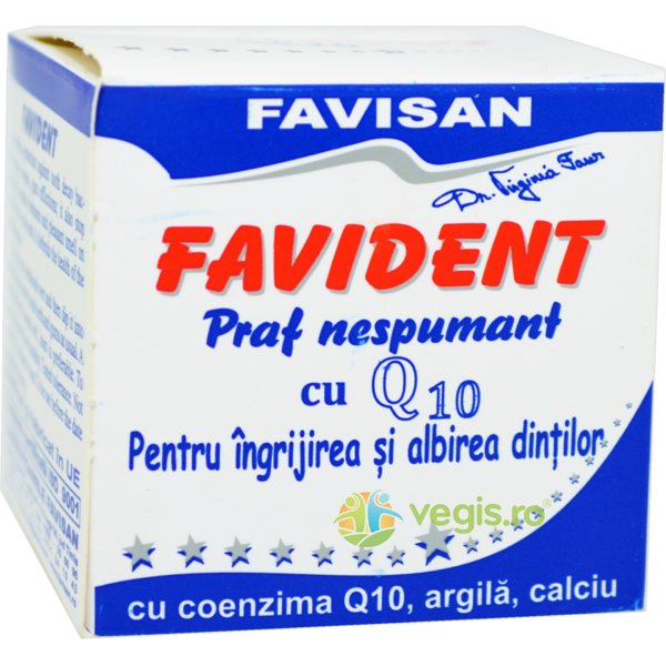 Favident Nespumant cu Q10 50ml, FAVISAN, Igiena bucala, 1, Vegis.ro