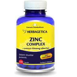 Zinc Complex 120Cps HERBAGETICA