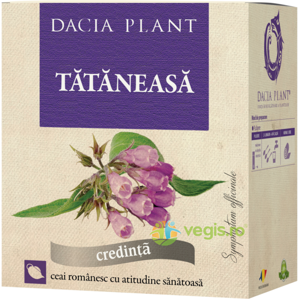 Ceai De Tataneasa 50g, DACIA PLANT, Ceaiuri vrac, 1, Vegis.ro
