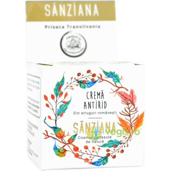 Crema Antirid Sanziana 30ml, PRISACA TRANSILVANIA, Cosmetice ten, 3, Vegis.ro