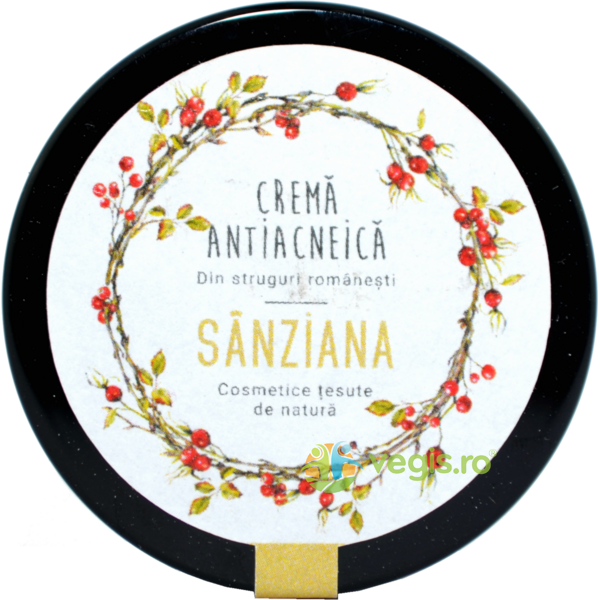 Crema Antiacneica Sanziana 30ml, PRISACA TRANSILVANIA, Tratamente Acnee, 3, Vegis.ro