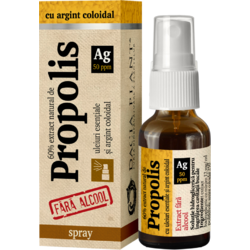 Propolis Cu Argint Coloidal Fara Alcool Spray 20ml DACIA PLANT