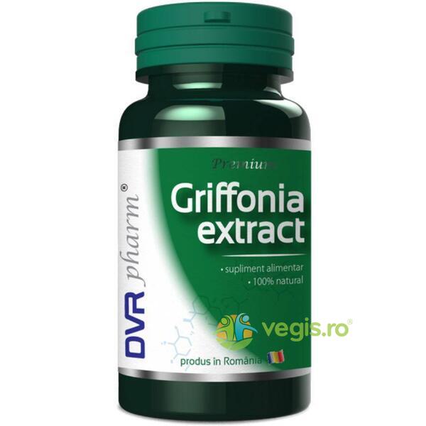 Griffonia (5 HTP) Extract 60cps, DVR PHARM, Capsule, Comprimate, 1, Vegis.ro