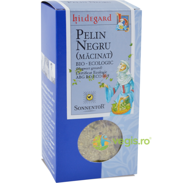 Condiment - Pelin Negru Macinat Ecologic/Bio 25g, SONNENTOR, Alimente BIO/ECO, 1, Vegis.ro