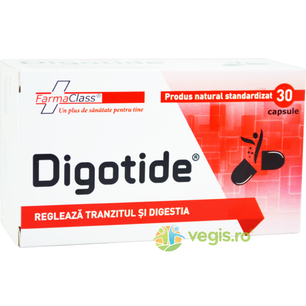 Digotide 30cps, FARMACLASS, Capsule, Comprimate, 1, Vegis.ro