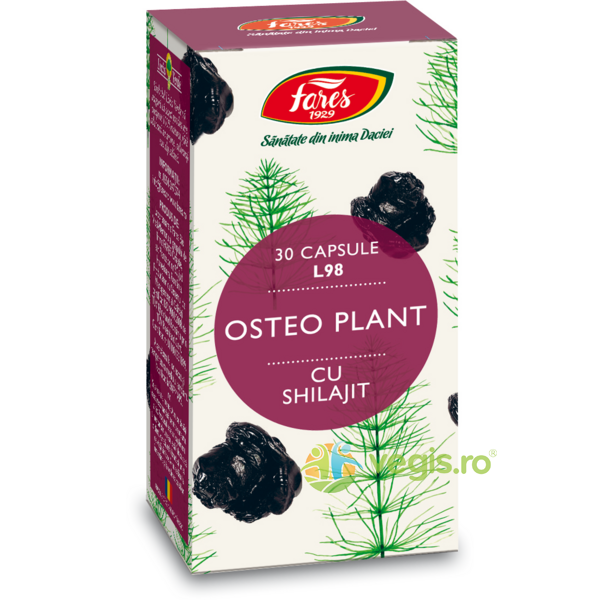 Osteo Plant (L98) 30cps, FARES, Capsule, Comprimate, 1, Vegis.ro
