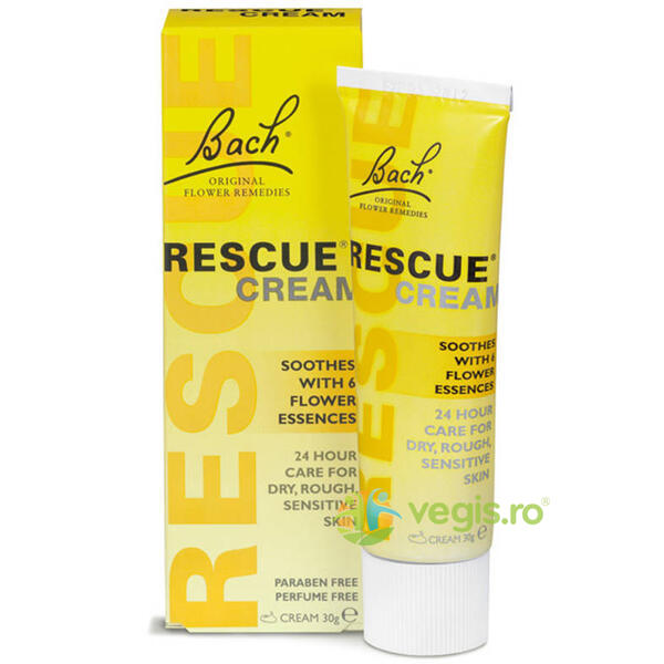 Rescue Cream 30g, BACH ORIGINALS FLOWER REMEDIES, Remedii Florale, 1, Vegis.ro