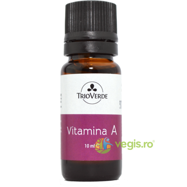 Vitamina A Naturala 10ml, TRIO VERDE, Ingrediente Cosmetice Naturale, 1, Vegis.ro