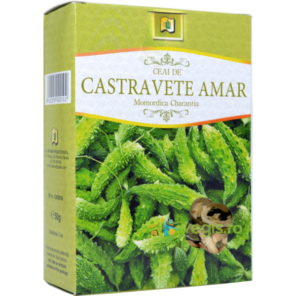 Ceai Castravete Amar 50g, STEFMAR, Ceaiuri vrac, 1, Vegis.ro