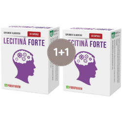 Pachet Lecitina Forte 30cps+30cps QUANTUM PHARM